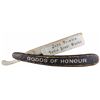 Image 1 : Wood Straight Razor Trade Sign
