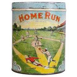 Very Rare Home Run Cigar Tin for 50 Cigars