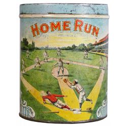 Very Rare Home Run Cigar Tin for 50 Cigars