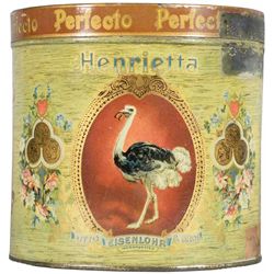 Henrietta Cigar Tin for 50 Cigars