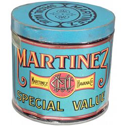 Martinez Cigar Tin for 50 cigars