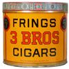 Image 1 : Frings 3 Bros. Cigar Tin for 50 Cigars