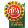 Image 1 : Lucky Strike Die Cut Hardboard Store Display