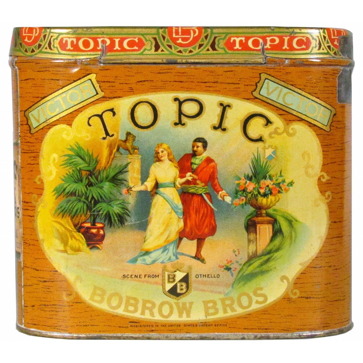 Topic Bobrow Bros Cigar Tin for 50 Cigars