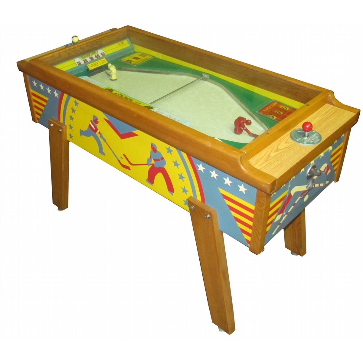 Chicago Coin's Twin Hockey Floor Model Game