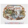 Image 1 : "Trout Spots" Cigar Sample Label