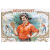 Image 1 : Rare Factory Proof "Gold Nugget" Cigar Label