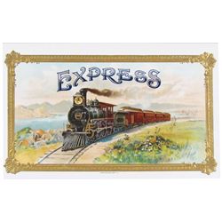 Witsch & Schmitt Litho Co. "Express" Cigar Label