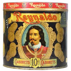 Reynaldo 10 Cent "Cabinets" Cigar Tin for 50 Cigars
