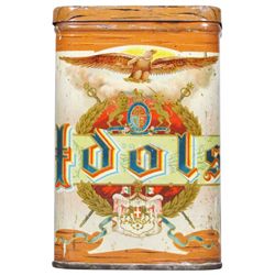 Idols Hand Made Cigar Tin for 25 Cigars