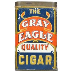 The Gray Eagle Quality Cigar Tin for 25 Cigars