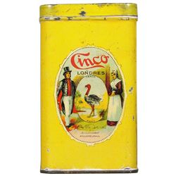 Cinco Londres Cigar Tin for 25 Cigars