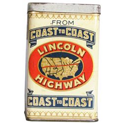 Lincoln Highway Cigar Tin for 25 Cigars