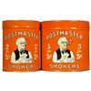 Image 1 : Two Orange Postmaster Smokers Cigar Tins