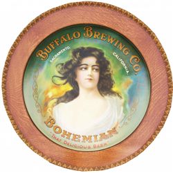Buffalo Brewing Co. Sacramento Tin Charger