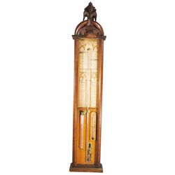 Admiral Fitzroy's Barometer Oak Barometer