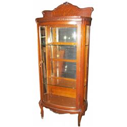 Quarter Sawn Oak China Cabinet