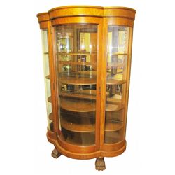 Quarter sawn Oak China Cabinet