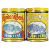 Image 1 : Two London Bank Flor Fina Cigar Tins for 50 Cigars