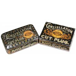 Two Mayo's Constellation Cut Plug Tins