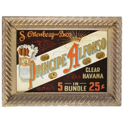 S. Ottenberg & Bros. Principe Alfonso Cigar Sign