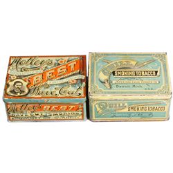 Motley's and Quill Smoking Tobacco Tins