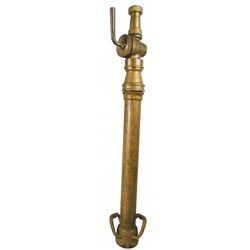 Large Brass Fire Nozzle