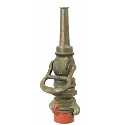 Brass Fire Nozzle with shut off