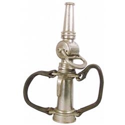 Nickel Plated Brass Fire Nozzle