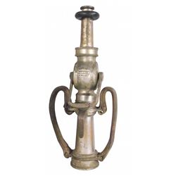 Nickel Plated Brass Fire Nozzle
