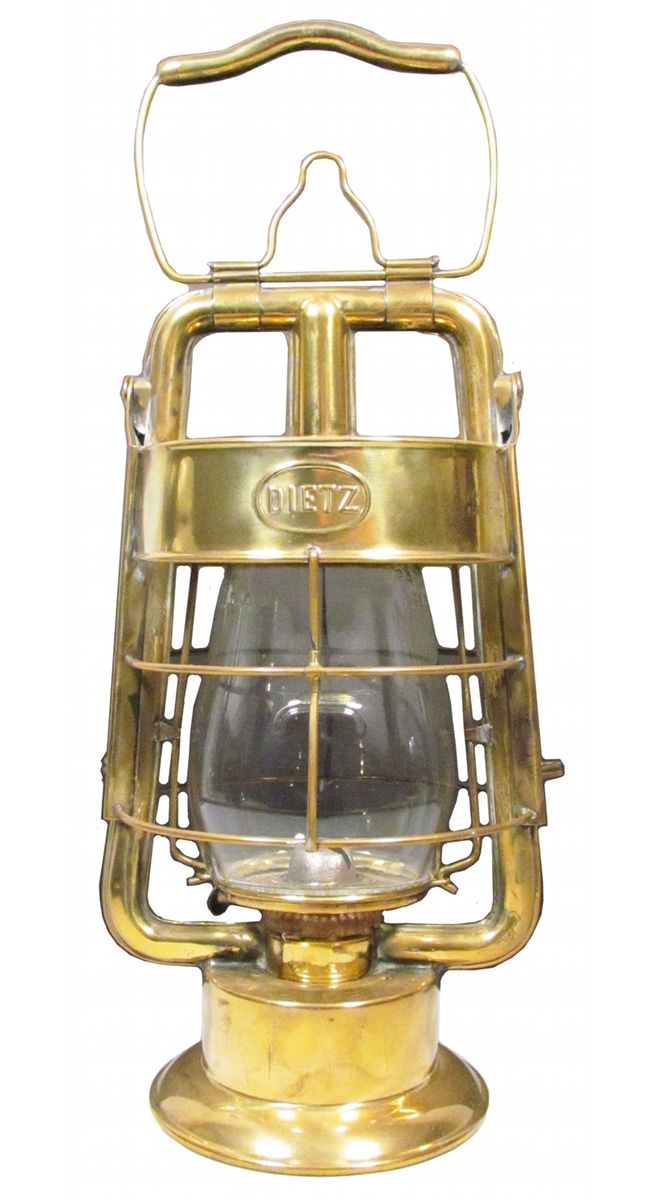 Dietz King Brass Fire Lantern