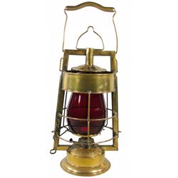 Rare "Dietz Queen" Brass Fire Lantern