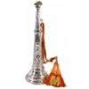 Image 1 : Embossed Silver Plated Presentation Fire Trumpet