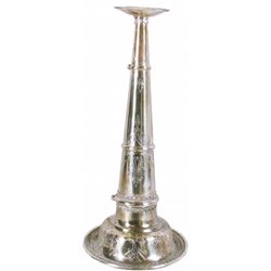 Silver Plated Presentation Fire Trumpet
