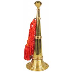 Brass Fire Trumpet with Corrugated Bell