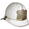 Image 1 : Leather Bobbie Chief Engineer GFD Fire Helmet