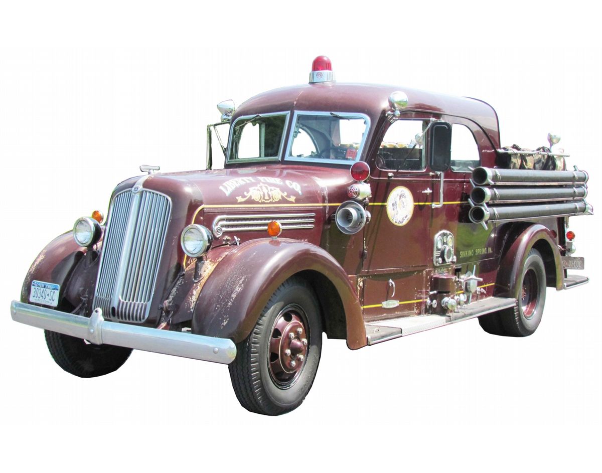 1939 Seagrave Canopy Cab Pumper Fire Truck