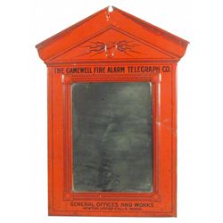 Gamewell Fire Alarm Advertising Mirror