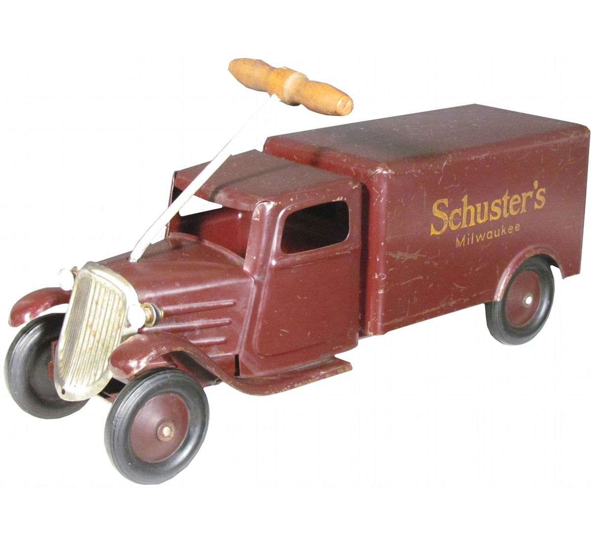 1934 Steelcraft Pressed Steel Delivery Toy Truck