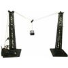 Image 1 : Buddy-L Pressed Steel Aerial Tower Tramway Toy
