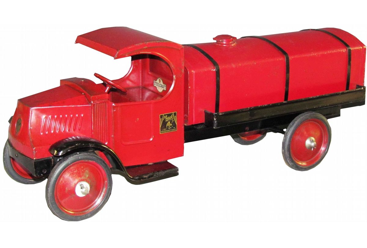 Steelcraft Pressed Steel Tanker Toy Truck