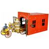 Image 1 : Wind-Up Steamer Fire Truck and Station Toy