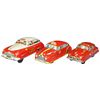 Image 1 : Three Tin Fire Chief Toy Cars
