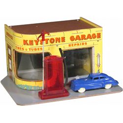 1940's Keystone Toy Garage