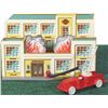 Image 1 : 1940's Keystone Burning House with Fire Truck Toy