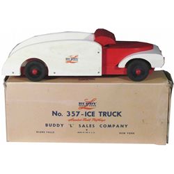 Buddy-L Wood No. 357 Toy Ice Truck