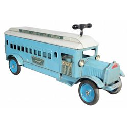 Rare Keystone Greyhound Toy Bus No. 84