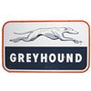 Image 1 : Greyhound Two Sided Porcelain Sign