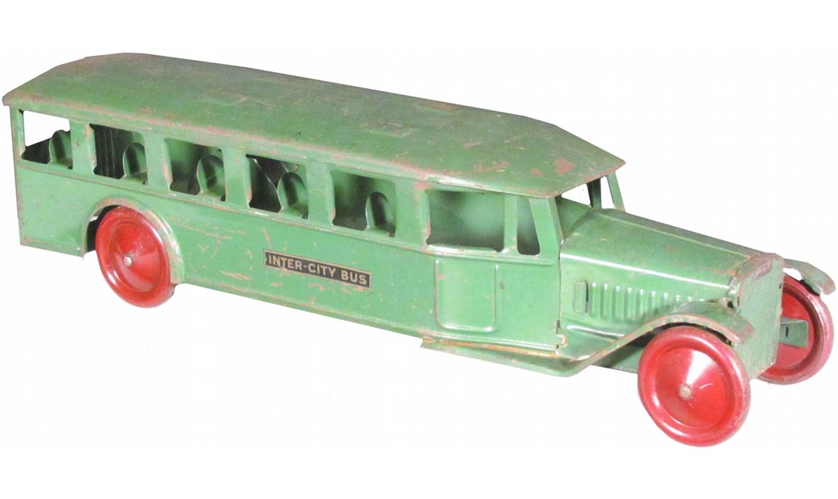 Steelcraft Pressed Steel InterCity Toy Bus