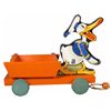 Image 1 : Fisher Price # 715 Donald Duck Delivery Pull Toy